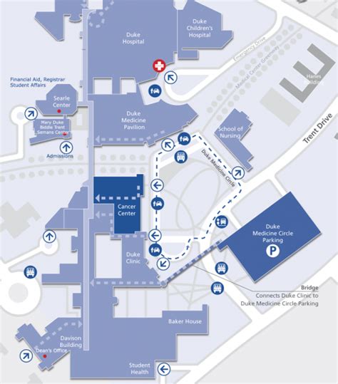 Duke Medical Campus Map