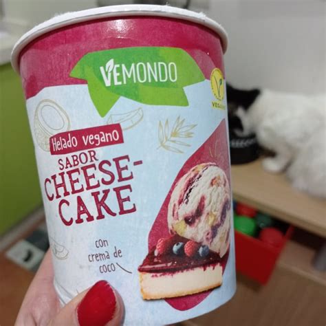 Vemondo Helado Vegano Sabor Cheese Cake Review Abillion