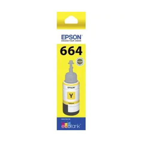 Epson 664 Yellow Ink EcoTank Printing Supplies Inkjet Online