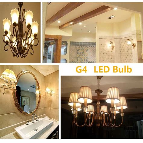 20 Pack G4 LED Bulb 12V DC Dimmable COB LED G4 Lam Grandado