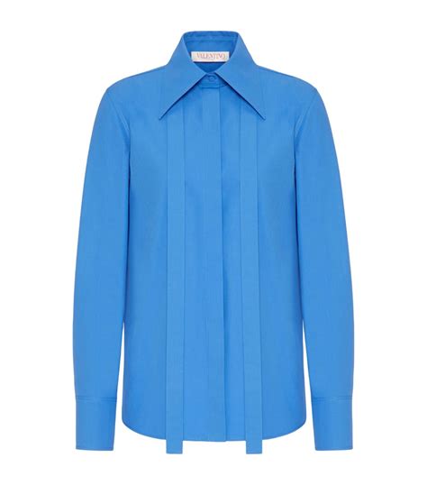 Valentino Neck Tie Detail Shirt Harrods Us