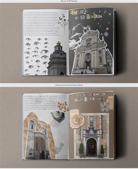 Vilnius Churches Collage On Behance