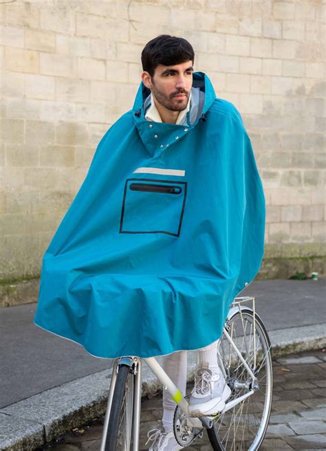 Waterproof Cycling Poncho The Peoples Poncho Je Suis À VÉlo