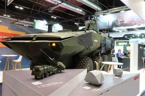 FEINDEF 2023 BAE Systems And IDV Exhibit The USMC ACV For The First