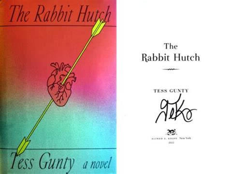 Tess Gunty PERSONALLY SIGNED The Rabbit Hutch 1st 1st Nat L Book Award