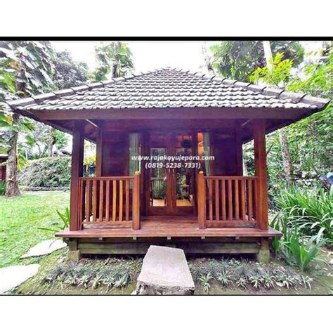 Jual Rumah Joglo Kayu Jati Gazebo Minimalis Gazebo Kayu Jati Kab