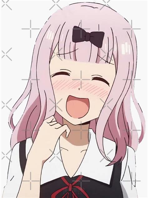 Fujiwara Chika Sticker By Akshitamishra Redbubble