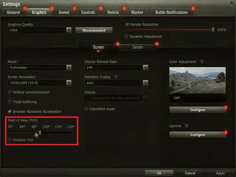 World Of Tanks Settings Guide Beste Einstellungen WoT Im Jahr 2024