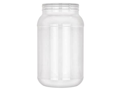 1 Gallon White Plastic Jars