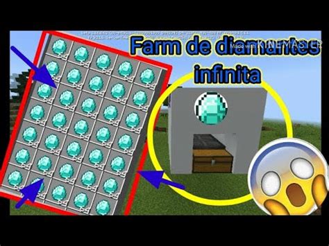 Como fazer uma Farm de diamantes no Minecraft Super fácil YouTube