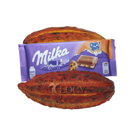 Chocolate Ao Leite Cookies Milka Chips Ahoy G Locy Chocolates