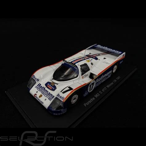 Porsche 962 C N 17 Rothmans Winner Le Mans 1987 1 43 Spark S0942