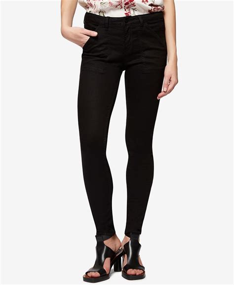 Sanctuary Admiral Skinny Utility Pocket Jeans Macys