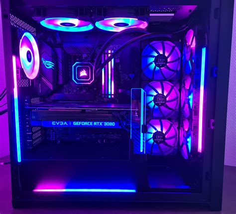 Finished Build With The 5000d R Corsair