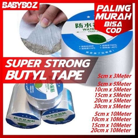 Jual BABYBOZ TaffGUARD KYTO Lakban Aluminium Foil Butyl Super