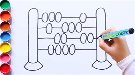 How To Draw An Abacus Learning To Count On The Abacus Abacus For