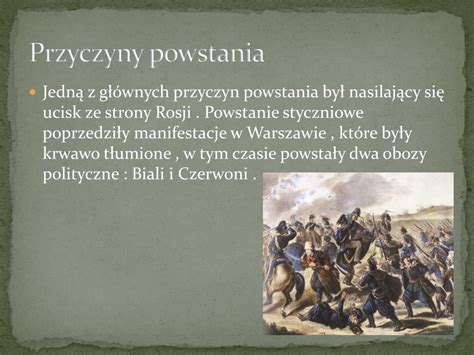 Ppt Powstanie Styczniowe Powerpoint Presentation Free