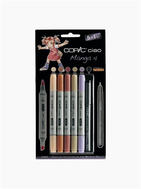 Copic Ciao Set 5 1 Manga 4 Graphic International Centre