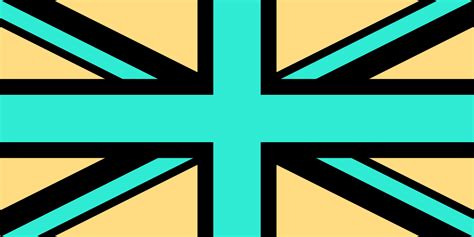 The Uk Flag But The Colours Are Inverted Rvexillologycirclejerk