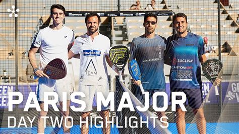 Greenweez Paris Major Premier Padel Highlights Day 2 Men Youtube