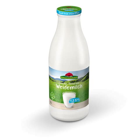 Frische Weidemilch L Flasche Schwarzwaldmilch