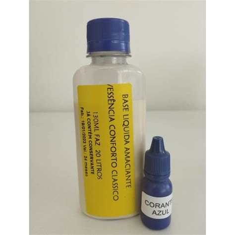 BASE CONCENTRADA PARA AMACIANTE DE ROUPAS 130ML FAZ 20 LITROS ALTO