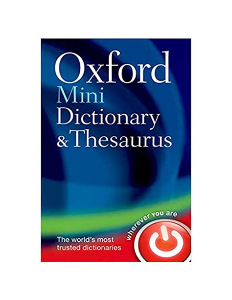 Oxford Thesaurus Dictionary