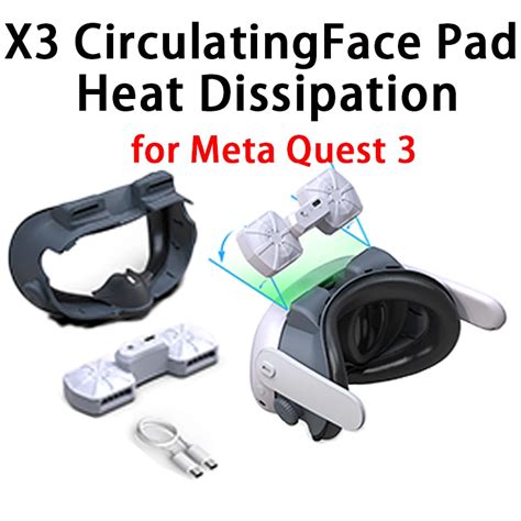 Ventilador De Refrigeraci N Para Meta Quest Almohadilla Facial