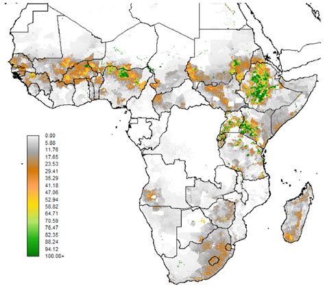 4 Ruminant Livestock Distribution In 2010 Tlu Km2 Download