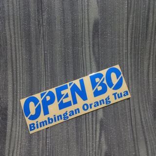 Jual Stiker Open Bo Cutting Shopee Indonesia