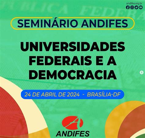 Seminário Andifes e 166ª Reunião Extraordinária do Conselho Pleno