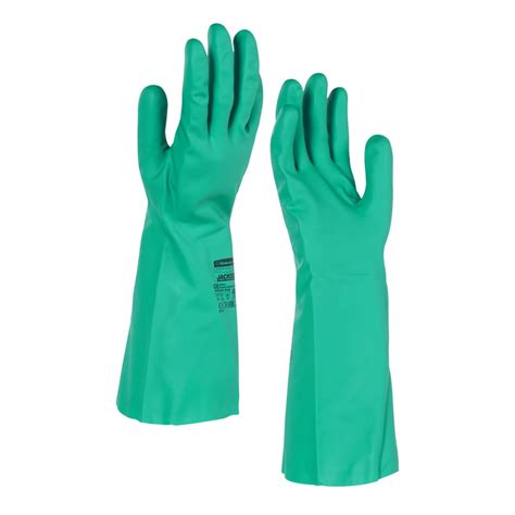 KleenGuard G80 Nitrile Chemical Resistant Gloves 94448 Green XL