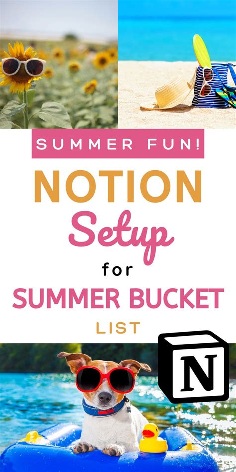 Happy Summer Are You Looking For A Notion Setup To Host Your Notion