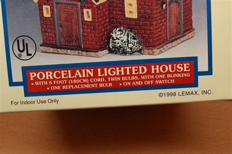 Lemax Village Collection Plymouth Corners Lighted House Lighthouse