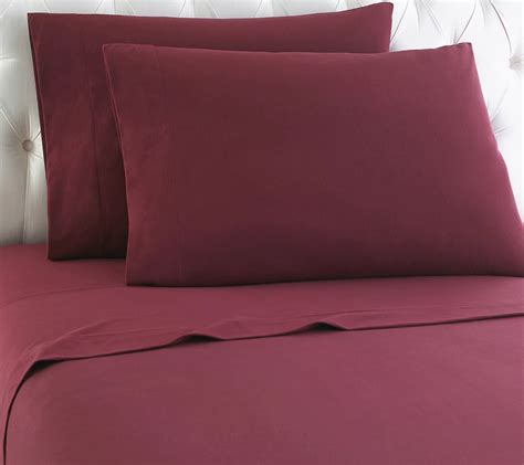 Shavel Micro Flannel Solid Color California King Sheet Set Qvc