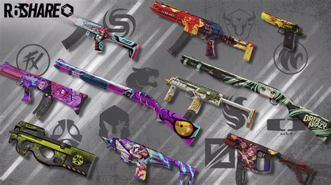 rainbow  siege team skin sets   added