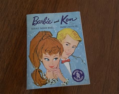 Vintage Barbie And Ken Booklet 1960 S Barbie Fashion Booklet Barbie