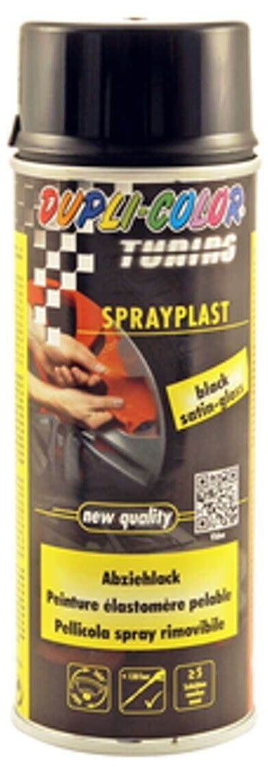 Dupli Color Spr Hfolie Sprayplast Seidengl Nzend Ml Schwarz Ab