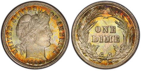 1903 10C Regular Strike Barber Dime PCGS CoinFacts