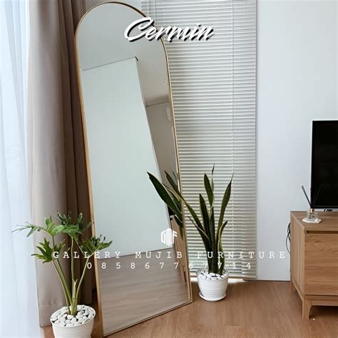 Jual Standing Mirror Cermin Berdiri X Cm Shopee Indonesia