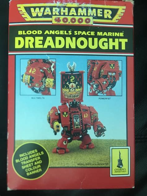 A Relic 2nd Edition Blood Angels Dreadnought My Buddy Gave Me Recently