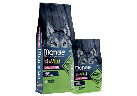 Monge BWild Low Grain Adult All Breeds дикий кабан