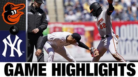 Orioles vs. Yankees Game Highlights | (4/28/22) - Win Big Sports