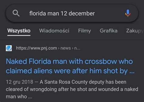 Q Florida Man 12 December Wszystko Wiadomosci Filmy Grafika Zakup News