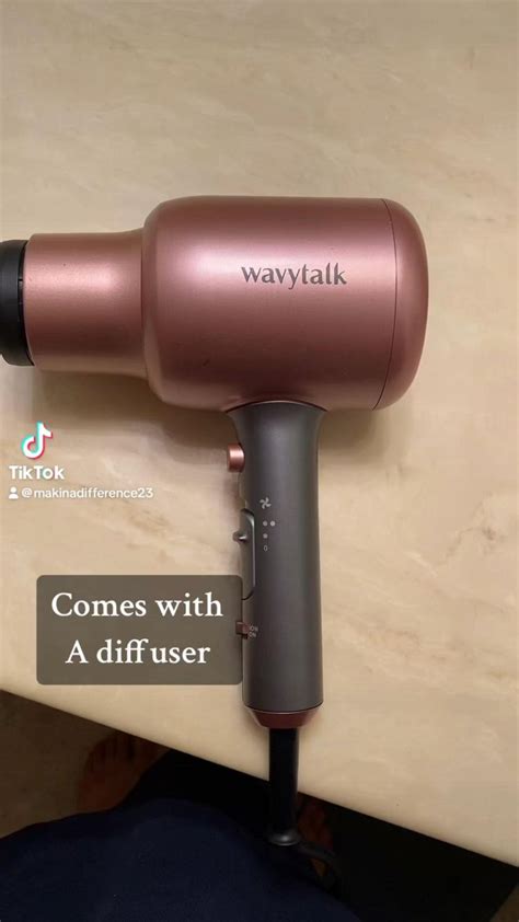 Wavytalk Professional Ionic Hair Dryer Blow Dryer With Diffuser I 2024