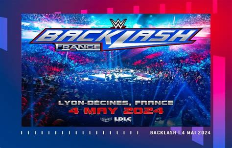 WWE Backlash 2024 será en Francia