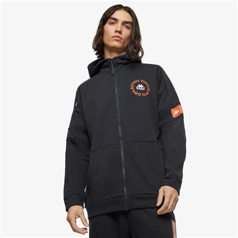 Мужская зип-худи Kappa x Virtus Pro черный цвет — купить за 3649 руб. в ...