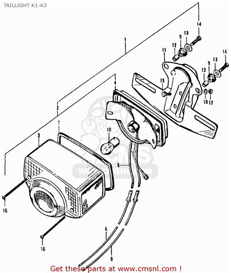 Discover the Wiring Diagram for the 1970 Honda CT90