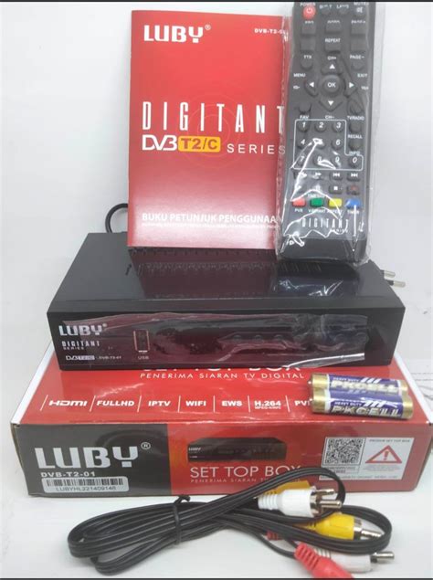 Set Top Box Luby Dvb T Stb Luby Set Box Luby Dvbt Tv Receiver