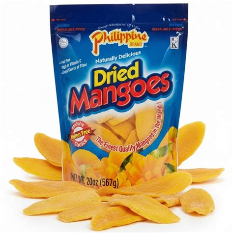 Amazon.com: Philippine Dried Mangoes - Premium Cebu Dried Mango Slices